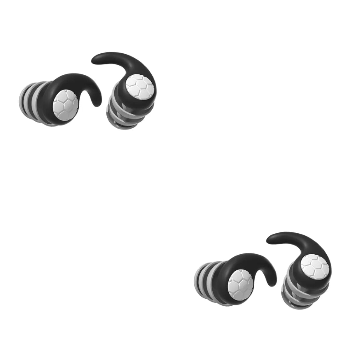 Sleeping And Swimming Waterproof Three-Layer Noise-Reducing Silicone Earplug