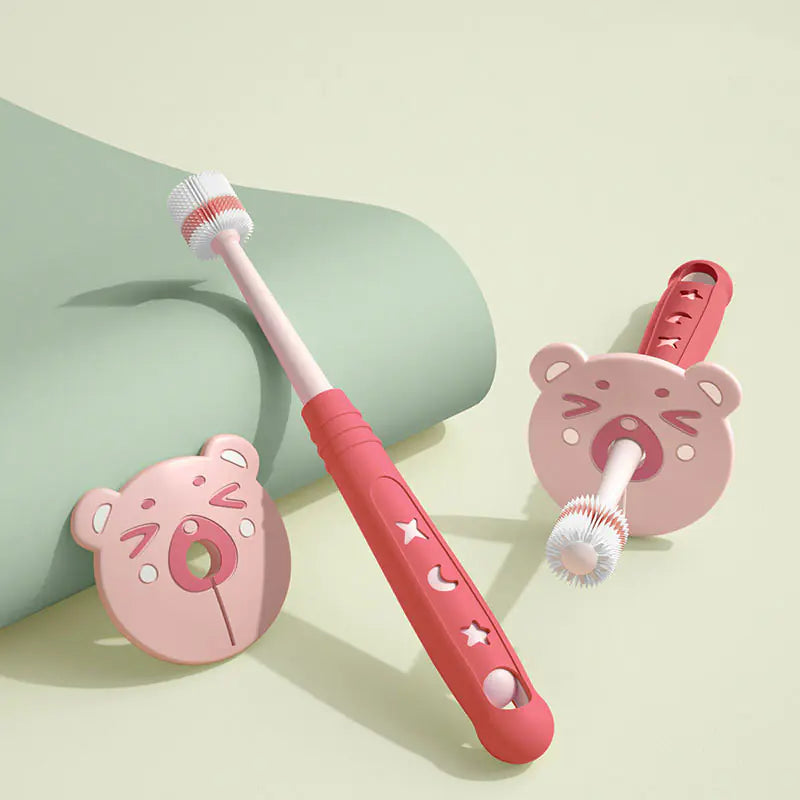 360-Degree Antibacterial Nano-Soft Children's Toothbrush