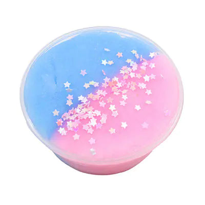 DIY Slime Silk Clay for Stress Relief - Colorful Mud