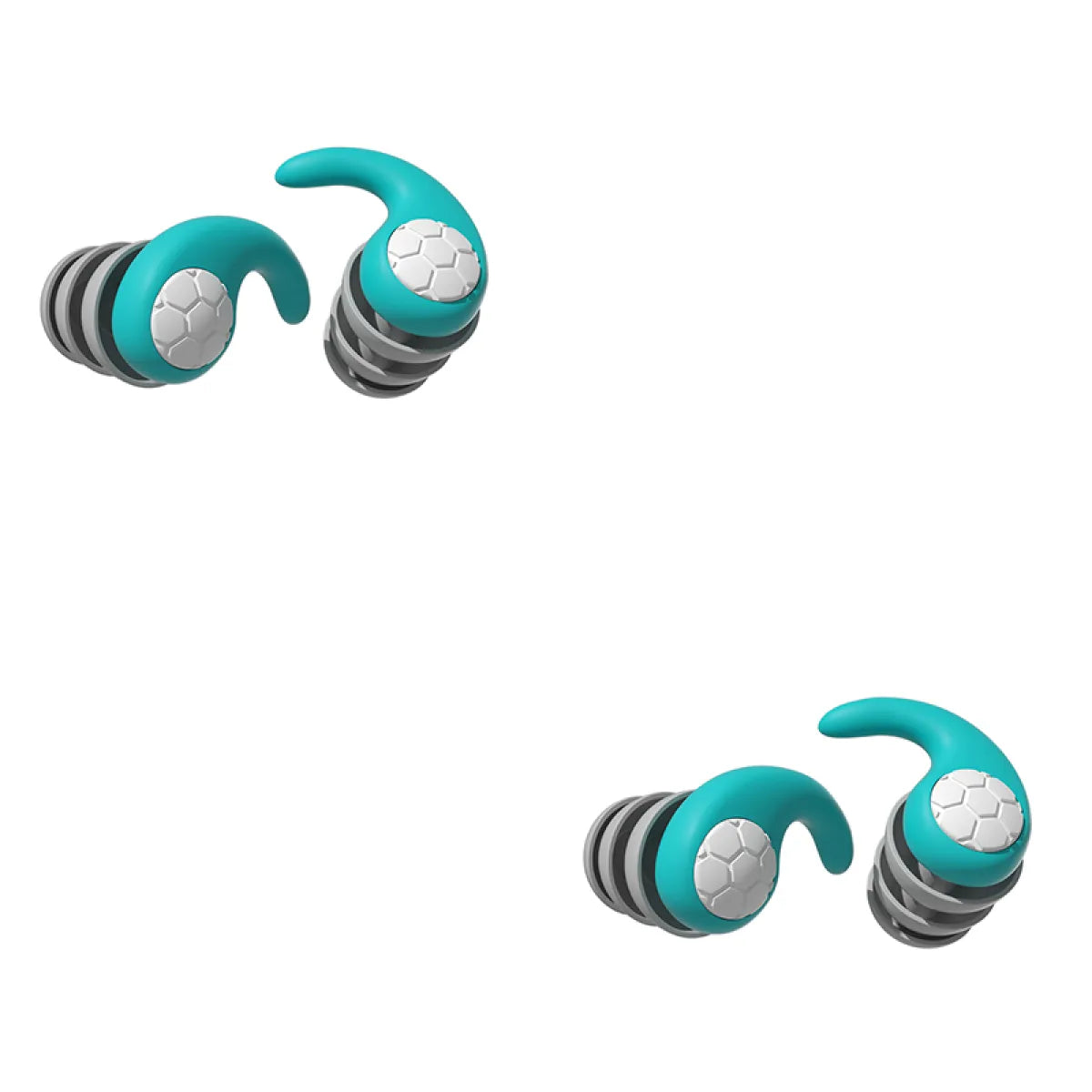 Sleeping And Swimming Waterproof Three-Layer Noise-Reducing Silicone Earplug