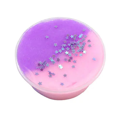 DIY Slime Silk Clay for Stress Relief - Colorful Mud