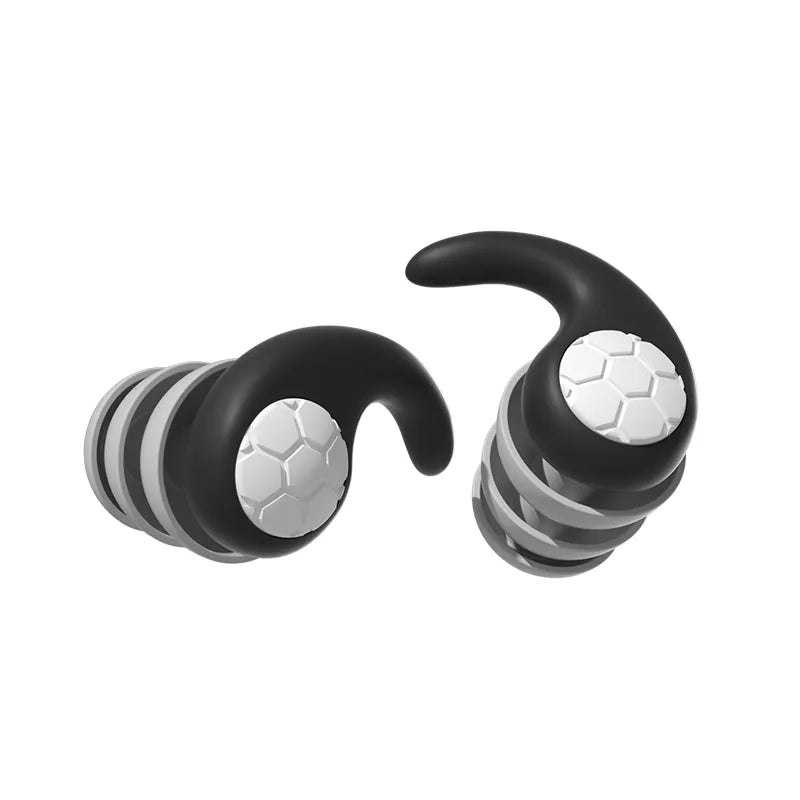 Sleeping And Swimming Waterproof Three-Layer Noise-Reducing Silicone Earplug