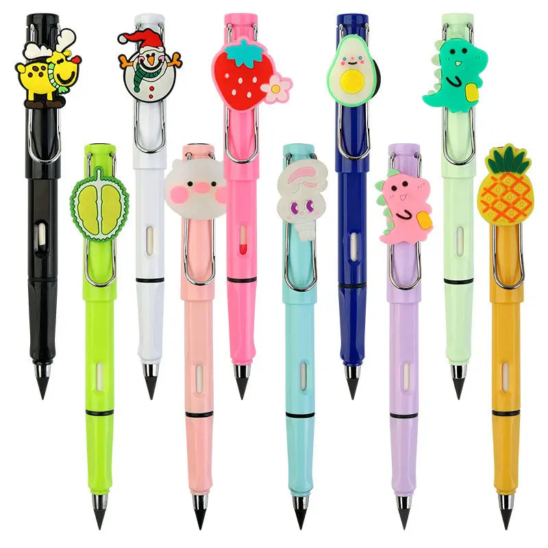 Cartoon Style No-Sharpen, No-Ink Student Pencil