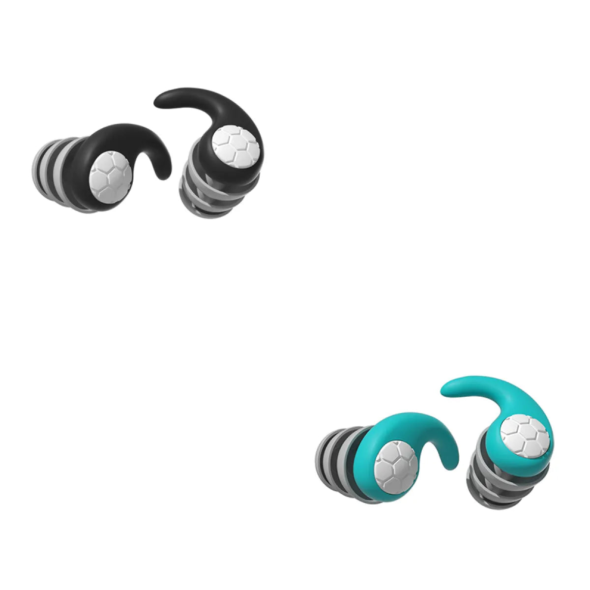 Sleeping And Swimming Waterproof Three-Layer Noise-Reducing Silicone Earplug