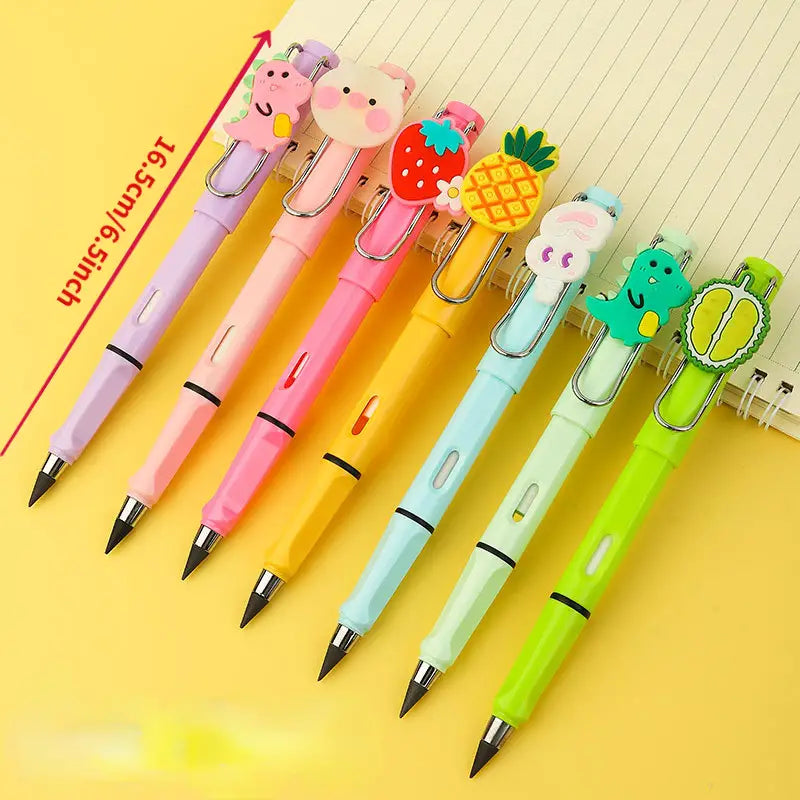 Cartoon Style No-Sharpen, No-Ink Student Pencil