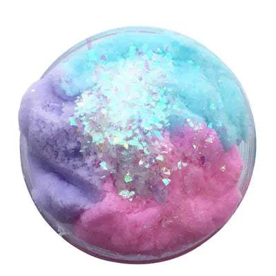 DIY Slime Silk Clay for Stress Relief - Colorful Mud