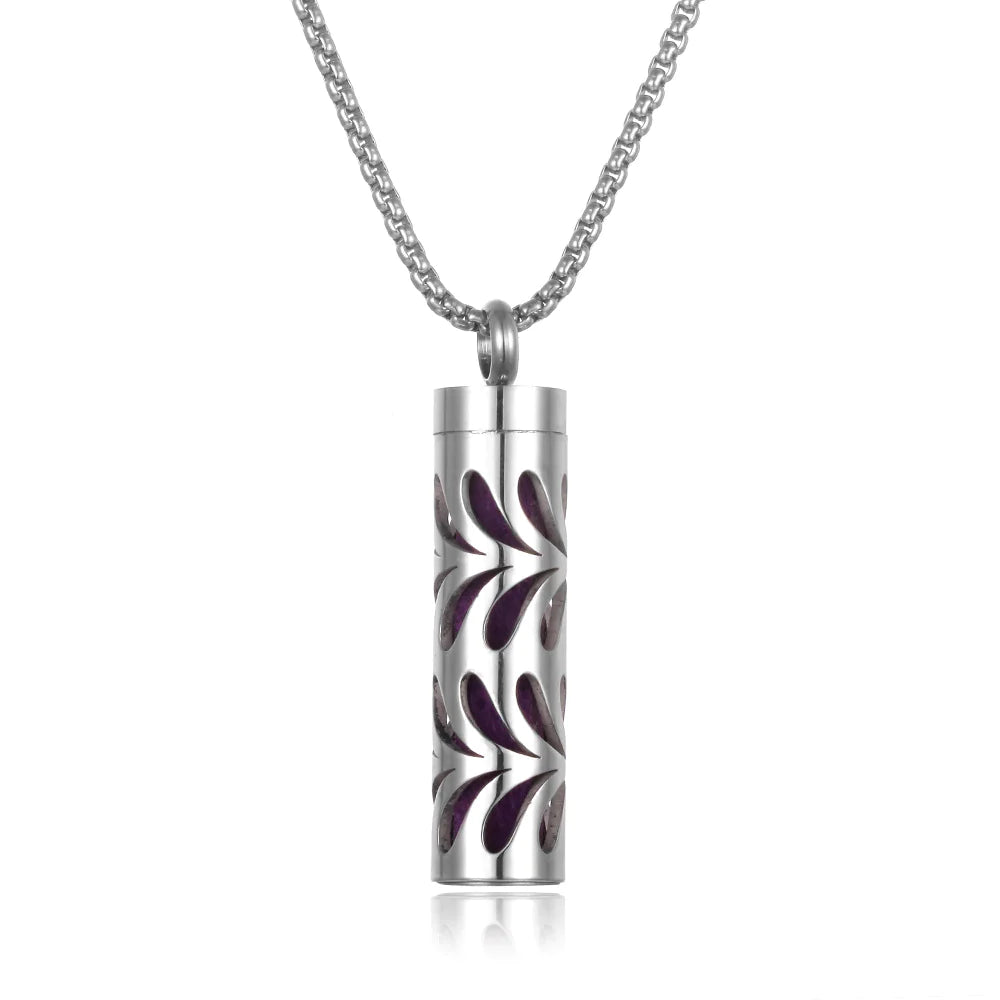 Aromatherapy Pendant Perfume Bottle Essential Oil Necklace