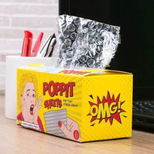 Stress Relief Bubble Wrap Fidget Toy Sheets