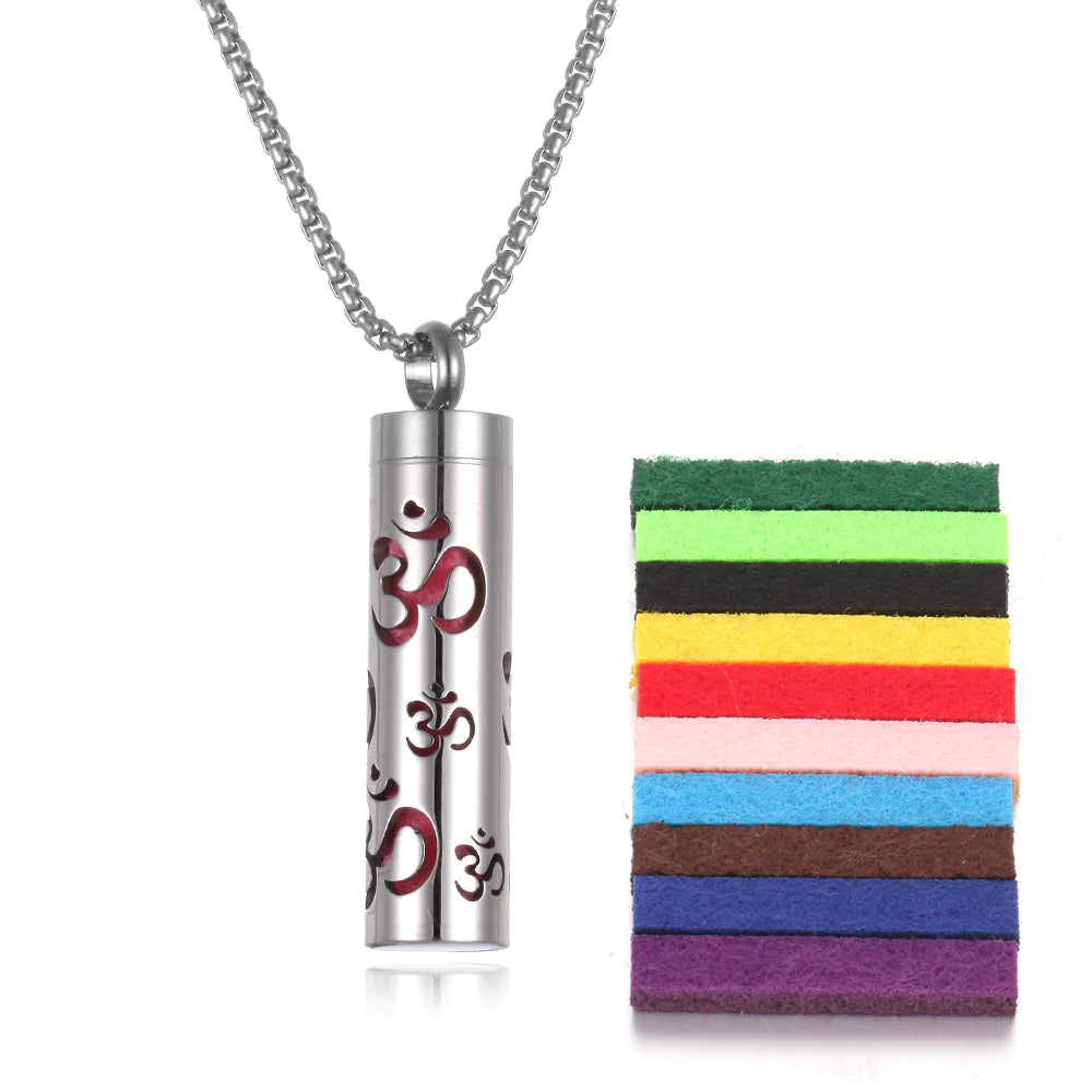 Aromatherapy Pendant Perfume Bottle Essential Oil Necklace