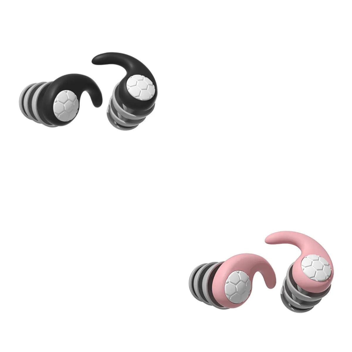 Sleeping And Swimming Waterproof Three-Layer Noise-Reducing Silicone Earplug
