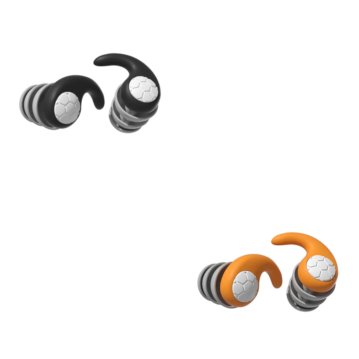 Sleeping And Swimming Waterproof Three-Layer Noise-Reducing Silicone Earplug