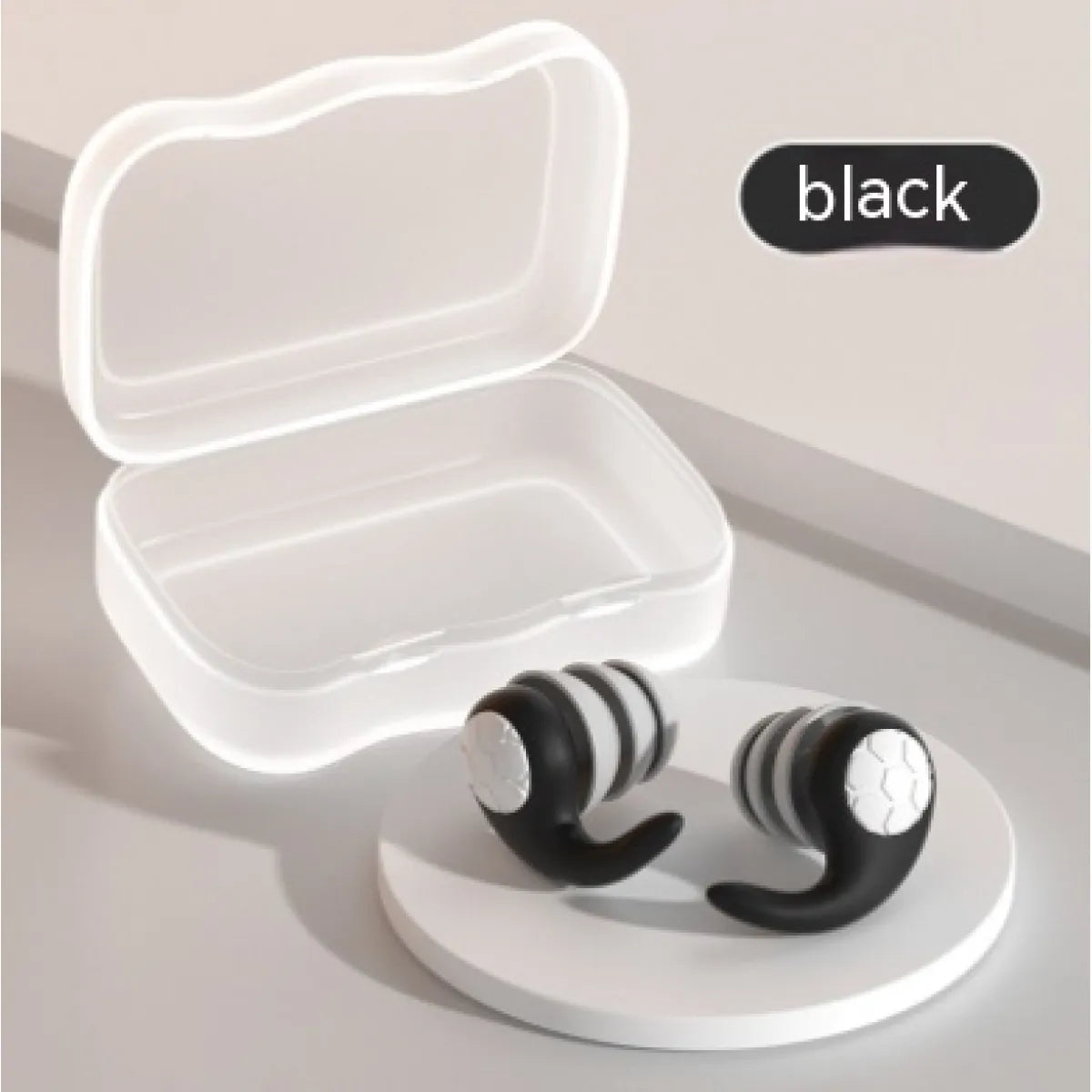 Sleeping And Swimming Waterproof Three-Layer Noise-Reducing Silicone Earplug
