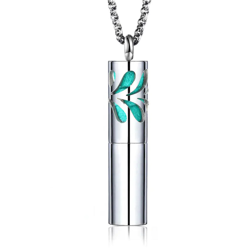Aromatherapy Essential Oil Necklace with Pendant
