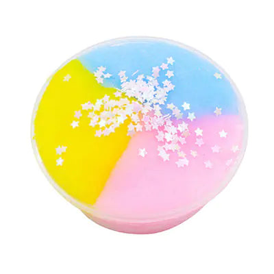 DIY Slime Silk Clay for Stress Relief - Colorful Mud