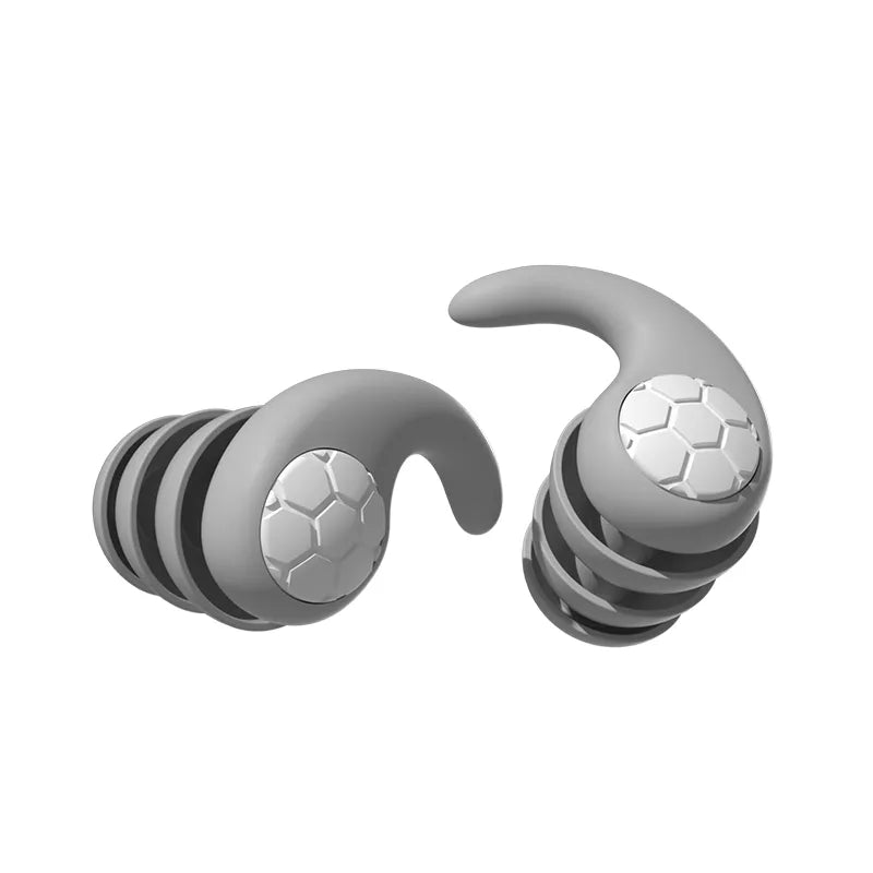 Sleeping And Swimming Waterproof Three-Layer Noise-Reducing Silicone Earplug