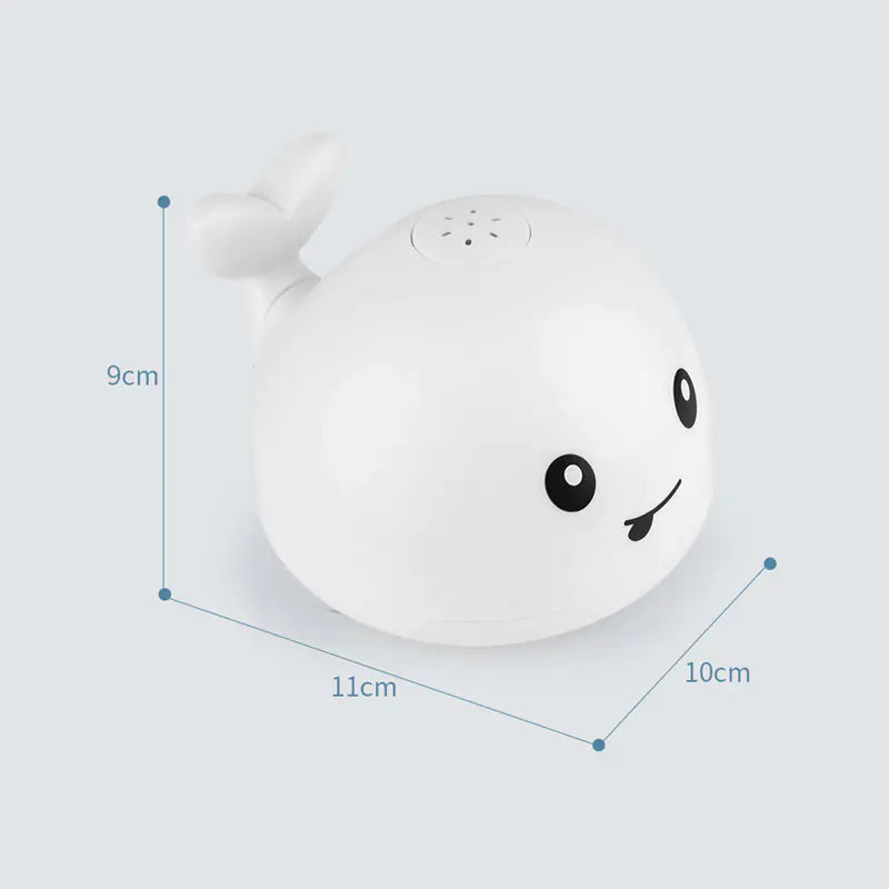 Electric Sensory Sprinkling Ball Bath Toy with Music