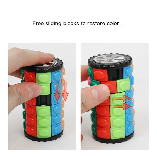 3D Magic Tower Corn Cube Creative Stress Relief Toy
