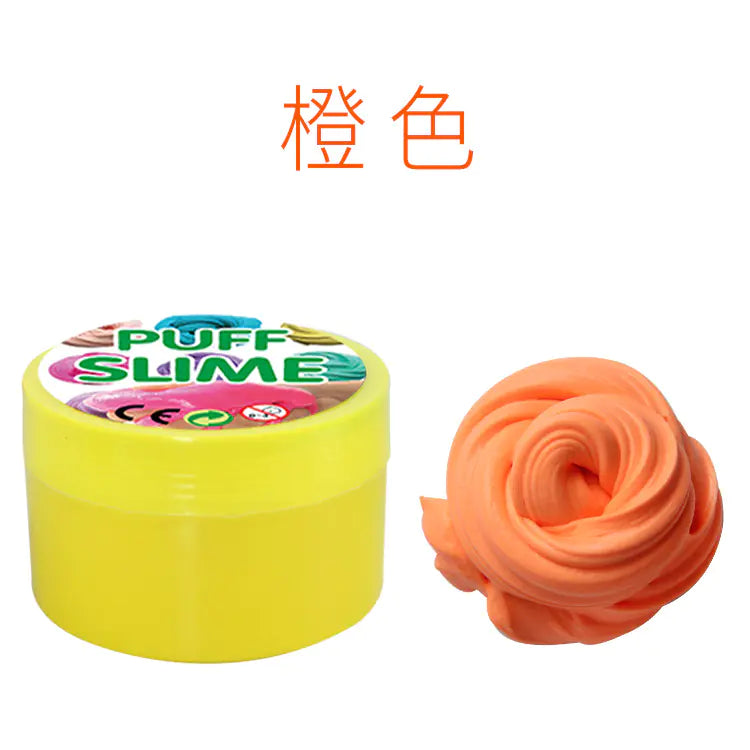 Cotton Mud Slime PUFF DIY Stress Relief Toy
