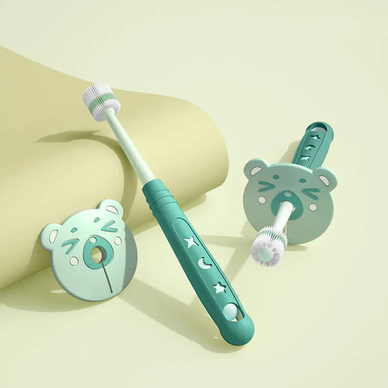 360-Degree Antibacterial Nano-Soft Children's Toothbrush
