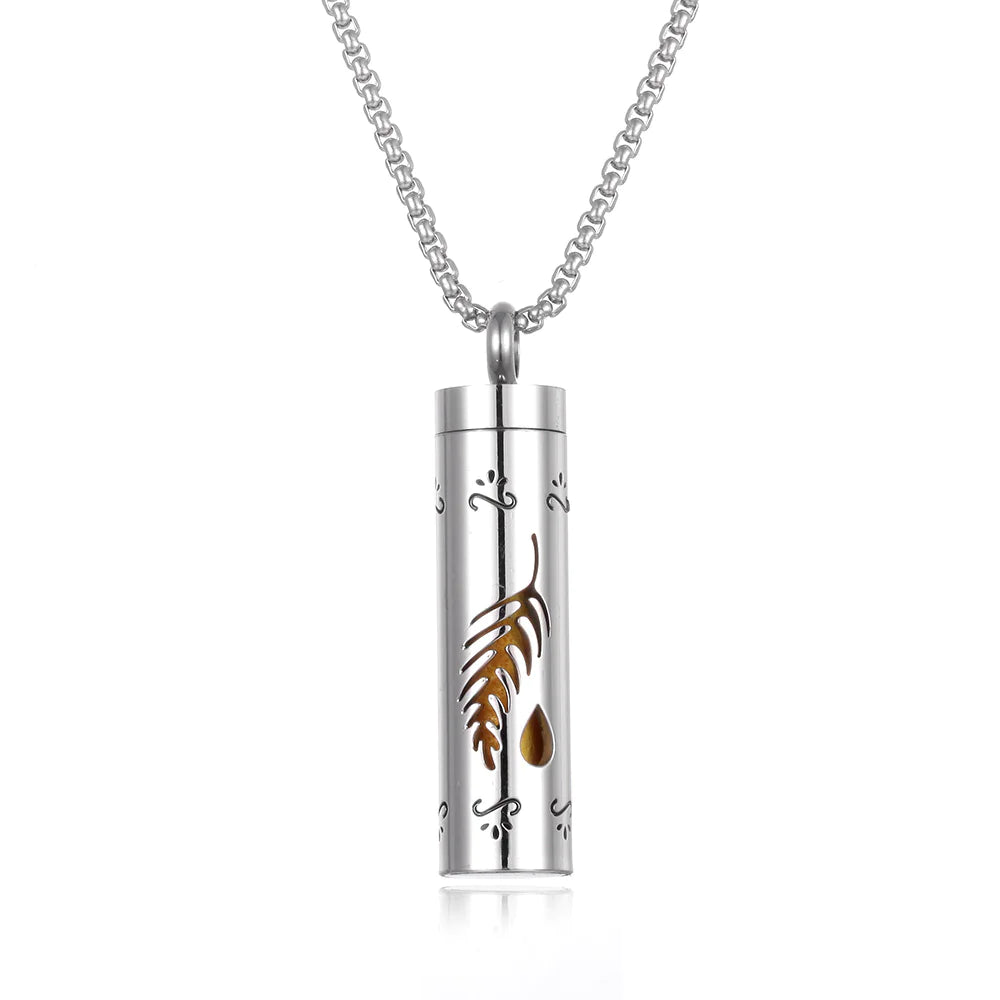 Aromatherapy Pendant Perfume Bottle Essential Oil Necklace