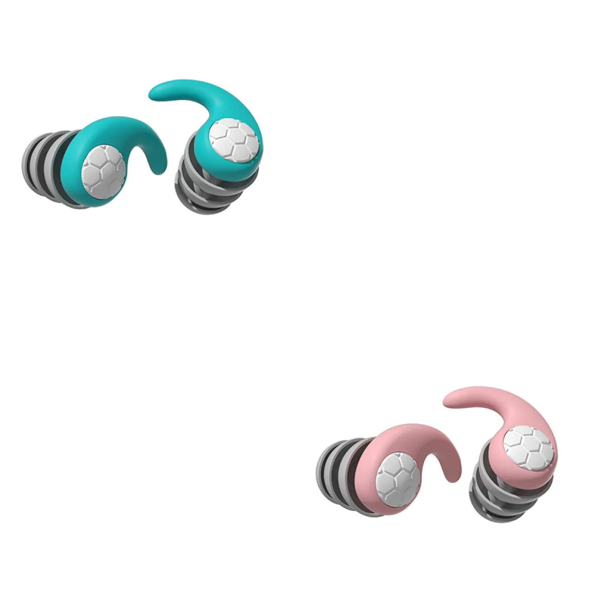 Sleeping And Swimming Waterproof Three-Layer Noise-Reducing Silicone Earplug