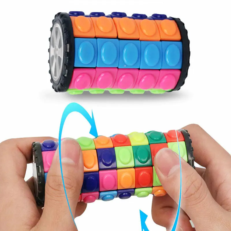 3D Magic Tower Corn Cube Creative Stress Relief Toy