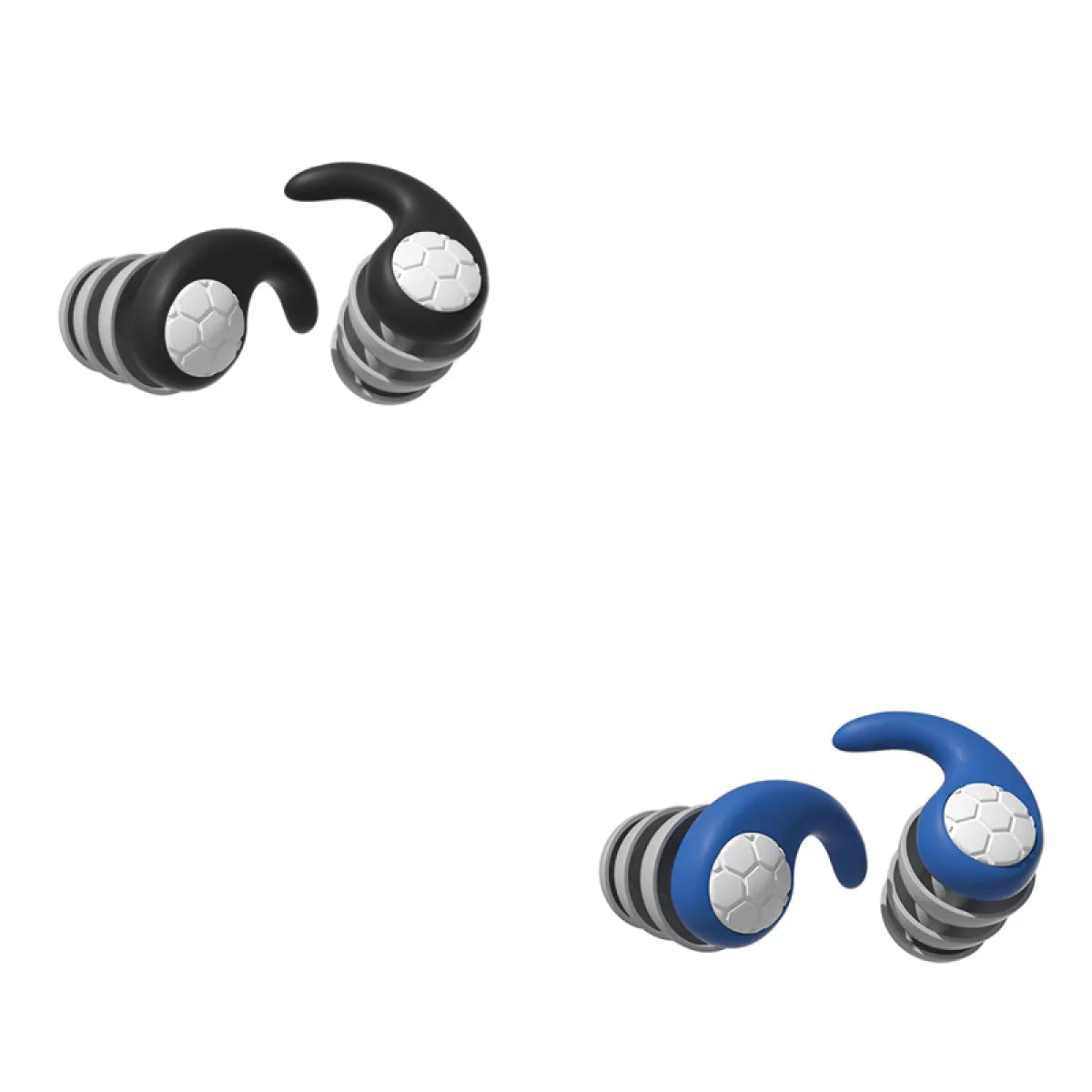 Sleeping And Swimming Waterproof Three-Layer Noise-Reducing Silicone Earplug