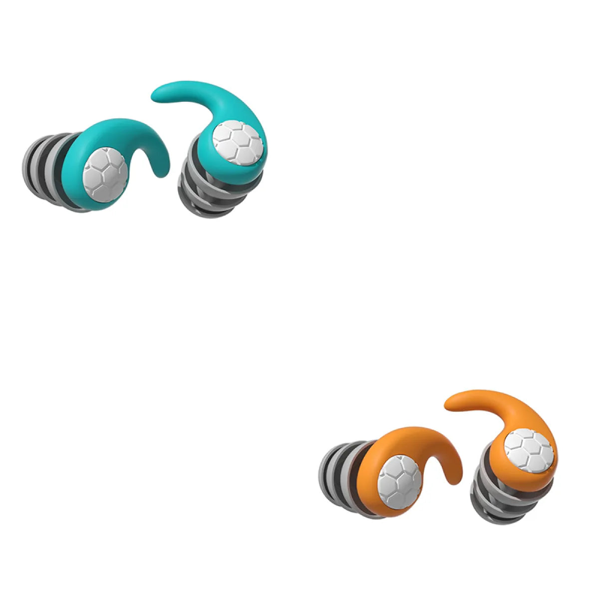 Sleeping And Swimming Waterproof Three-Layer Noise-Reducing Silicone Earplug