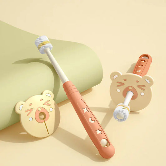 360-Degree Antibacterial Nano-Soft Children's Toothbrush