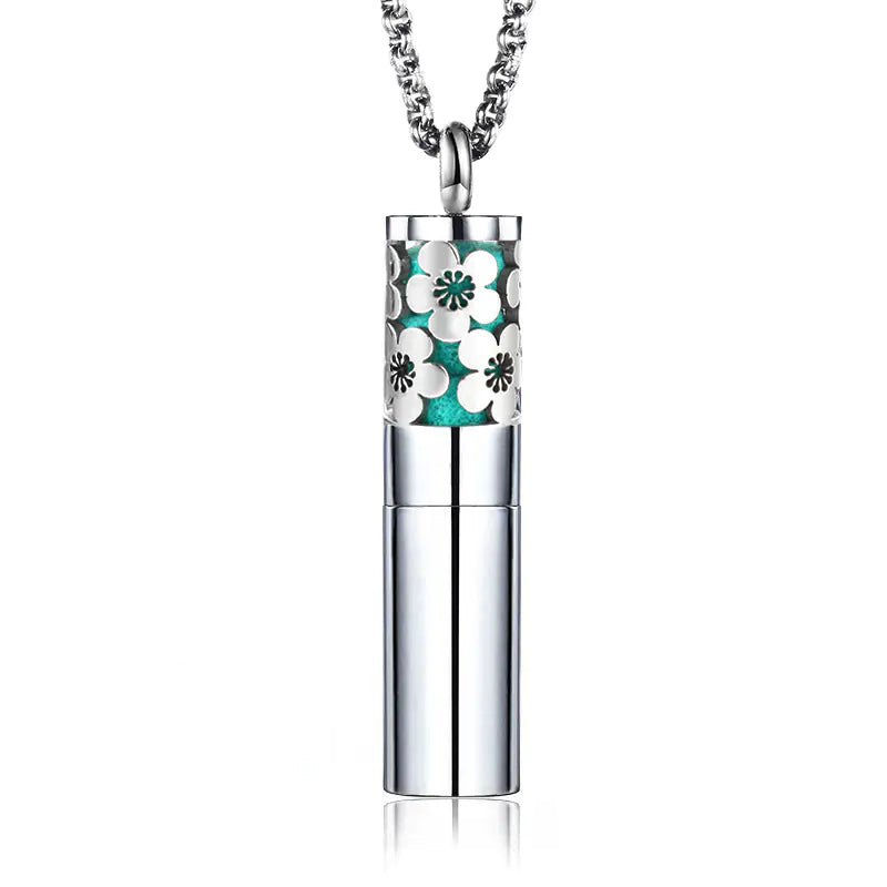 Aromatherapy Essential Oil Necklace with Pendant